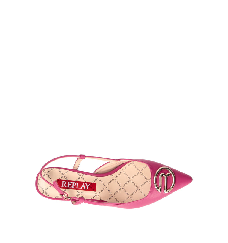 REPLAY Slingback donna fucsia