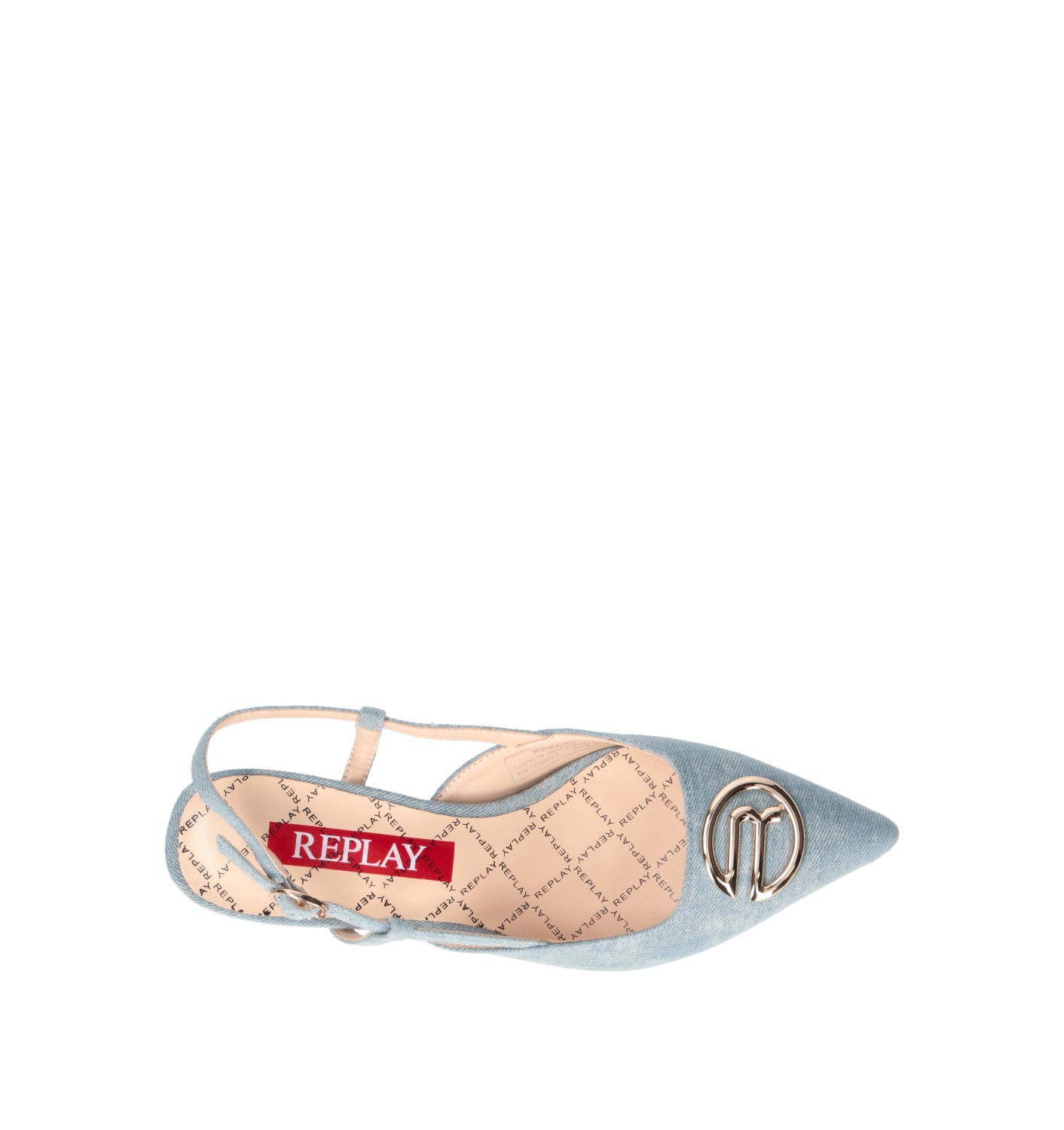 REPLAY Slingback donna denim