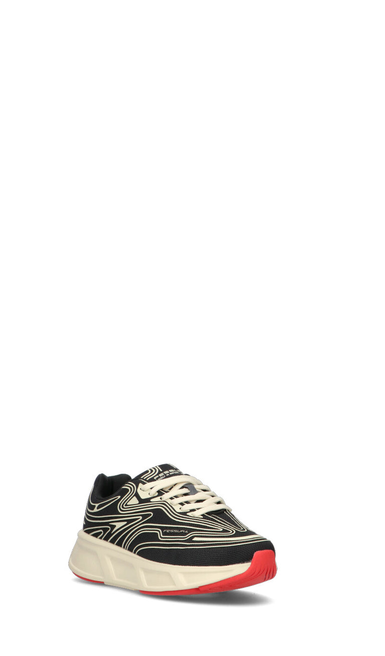 FESSURA Sneaker donna nera/bianca