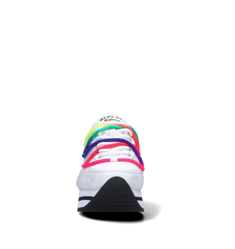 REPLAY Sneaker donna bianca