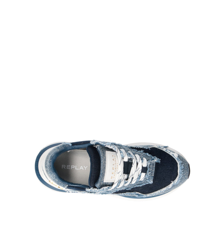 REPLAY Sneaker donna denim