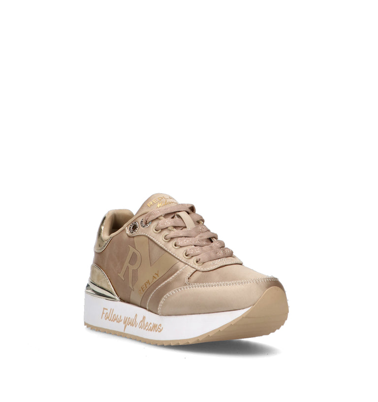 REPLAY Sneaker donna platino