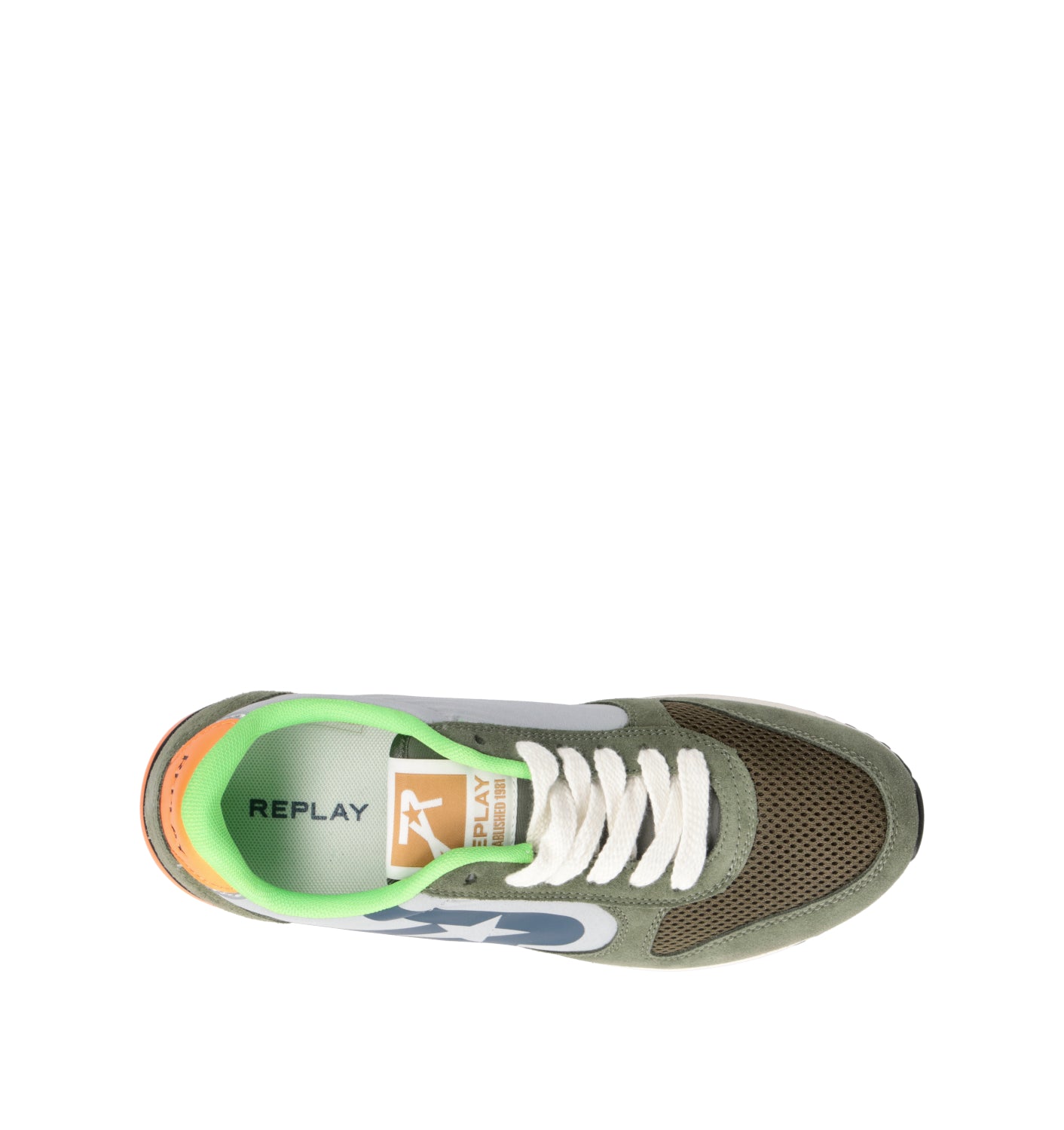 REPLAY Sneaker uomo verde