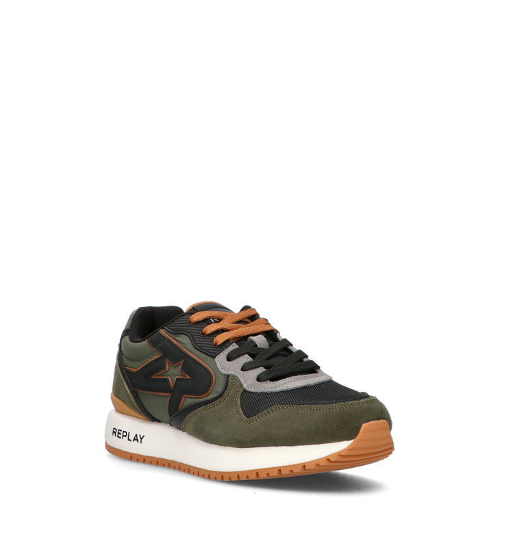 REPLAY Sneaker uomo militare