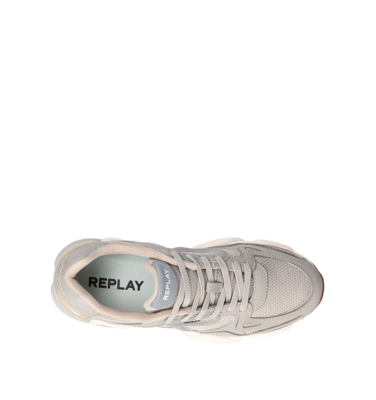 REPLAY Sneaker uomo grigia