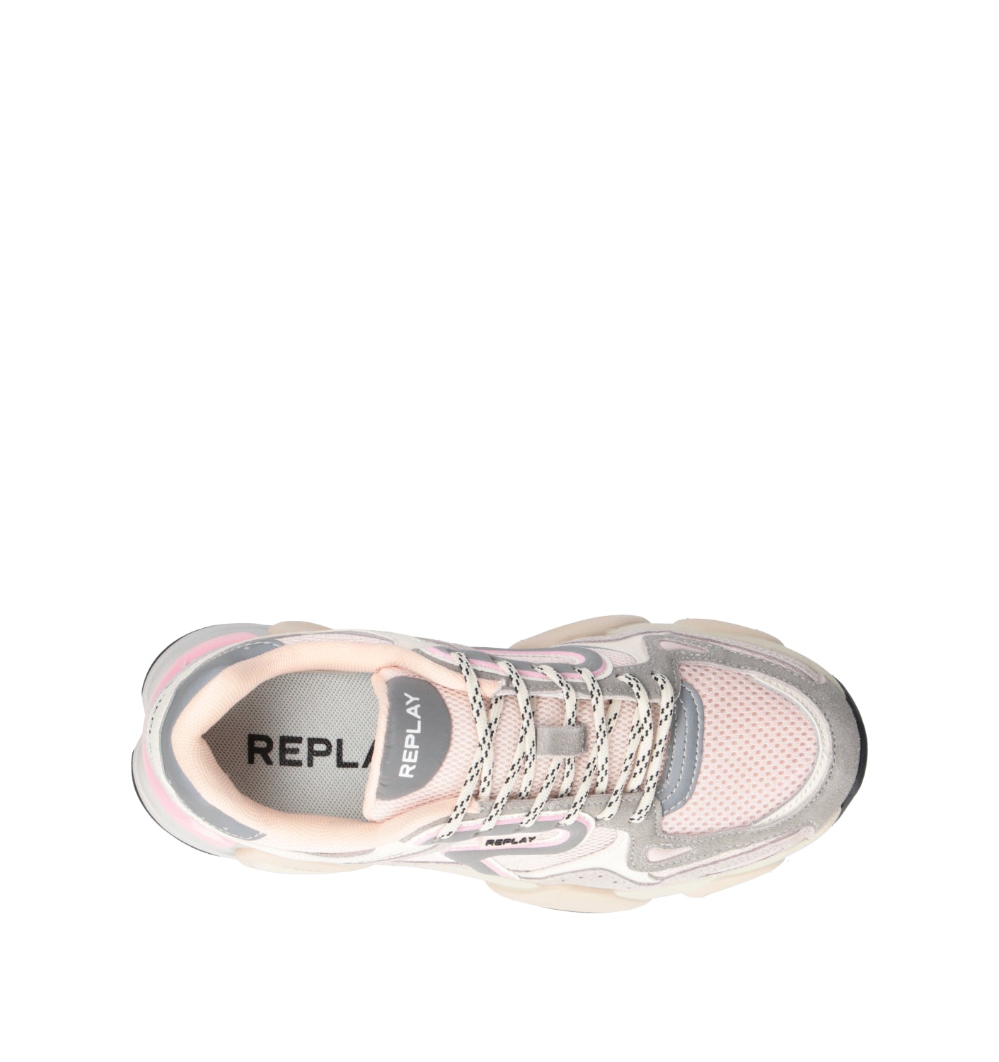 REPLAY Sneaker donna beige/rosa