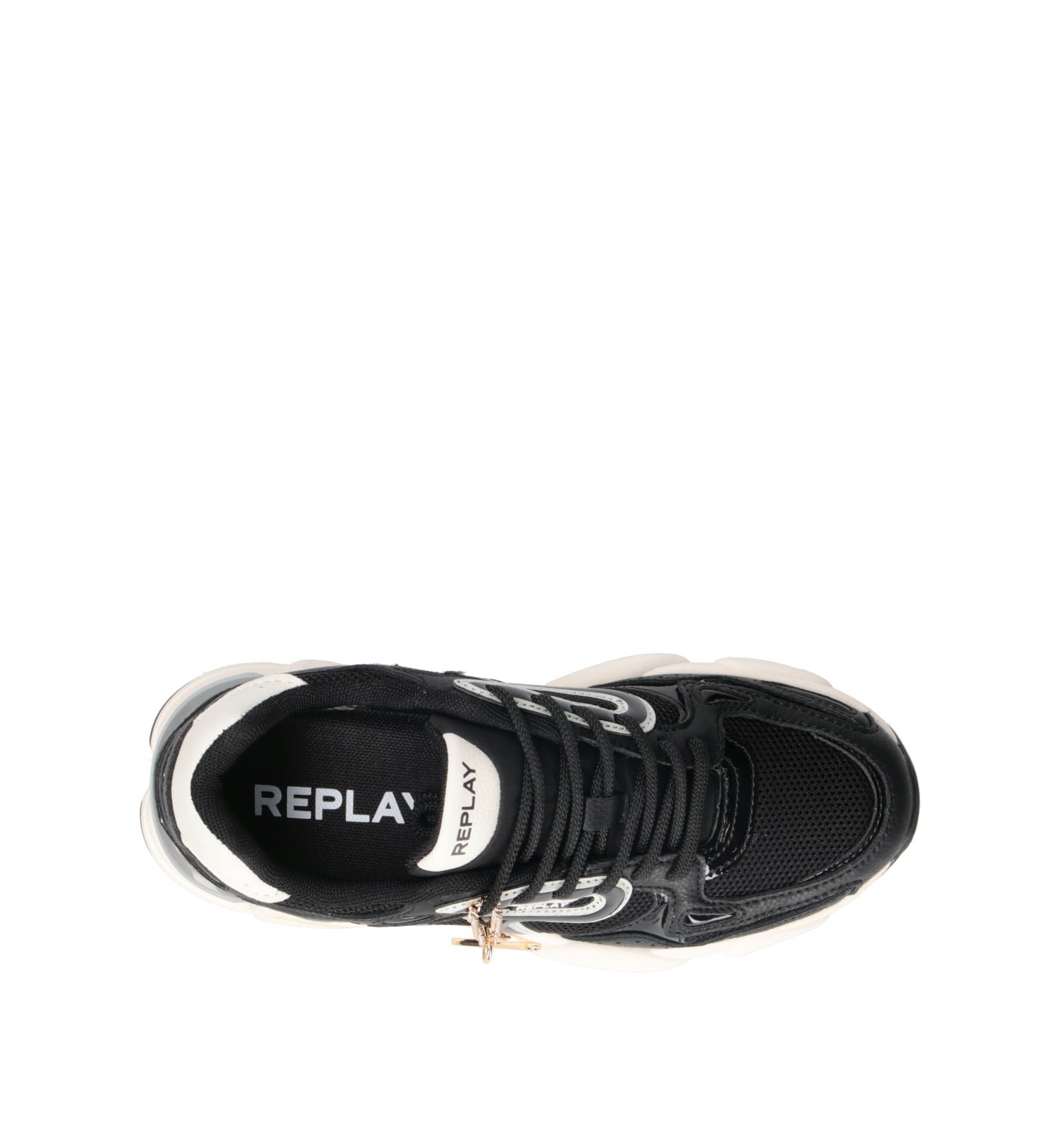 REPLAY Sneaker donna nera