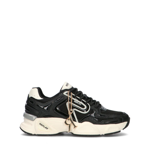 REPLAY Sneaker donna nera