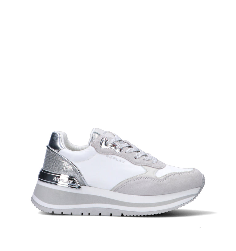 REPLAY Sneaker donna bianca