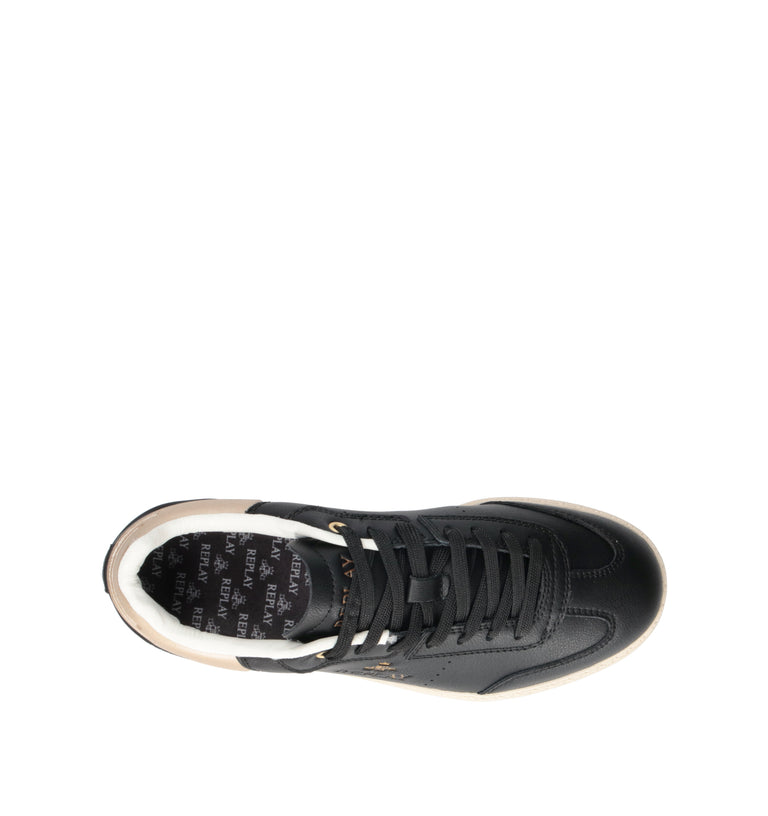 REPLAY Sneaker donna nera