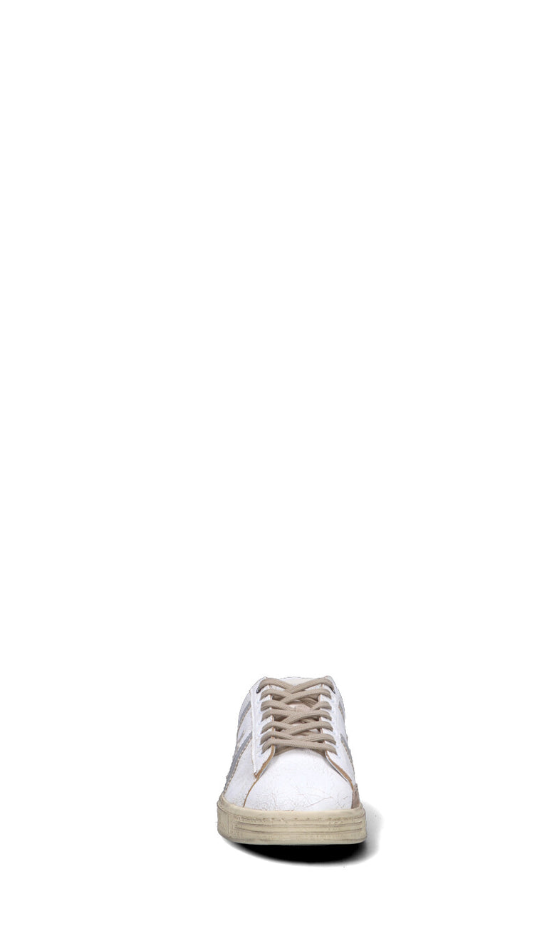PREMIATA Sneaker uomo bianca/marrone in pelle – Quellogiusto