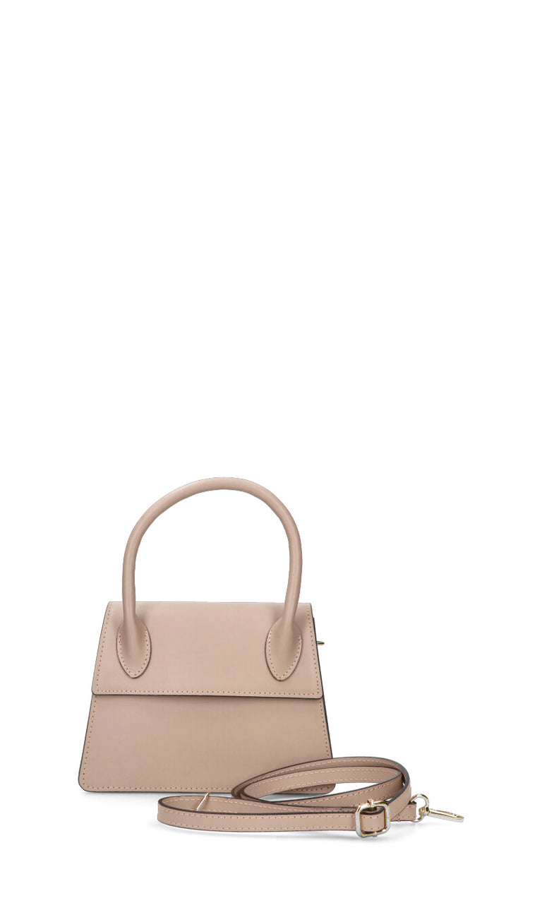 REBECCA VAN DIK Borsa donna beige Quellogiusto
