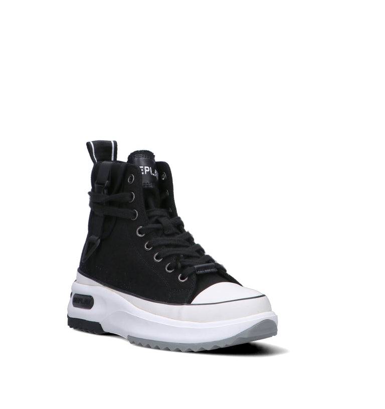 REPLAY Sneaker donna nera