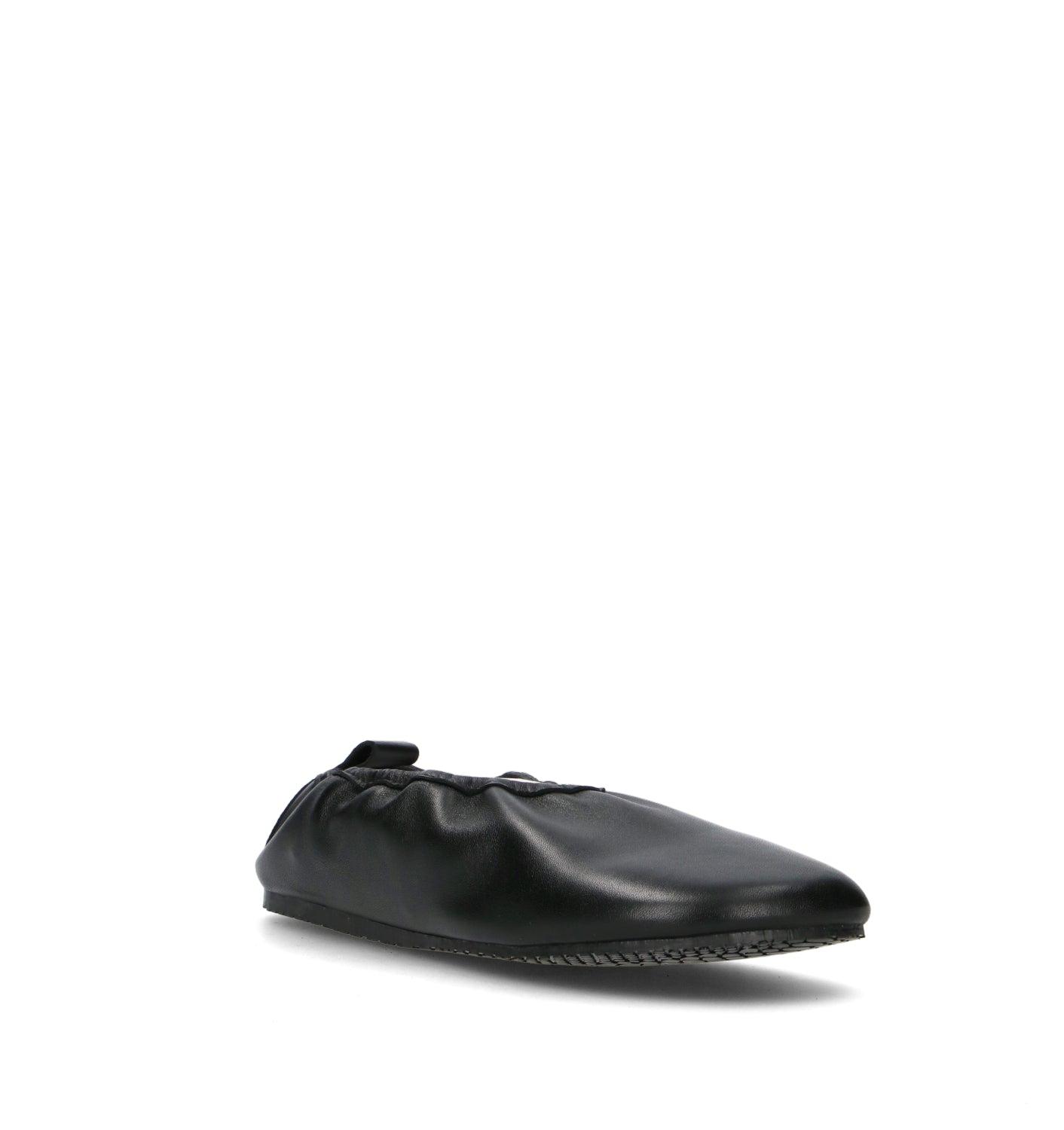 REBECCA VAN DIK Ballerina donna nera in pelle