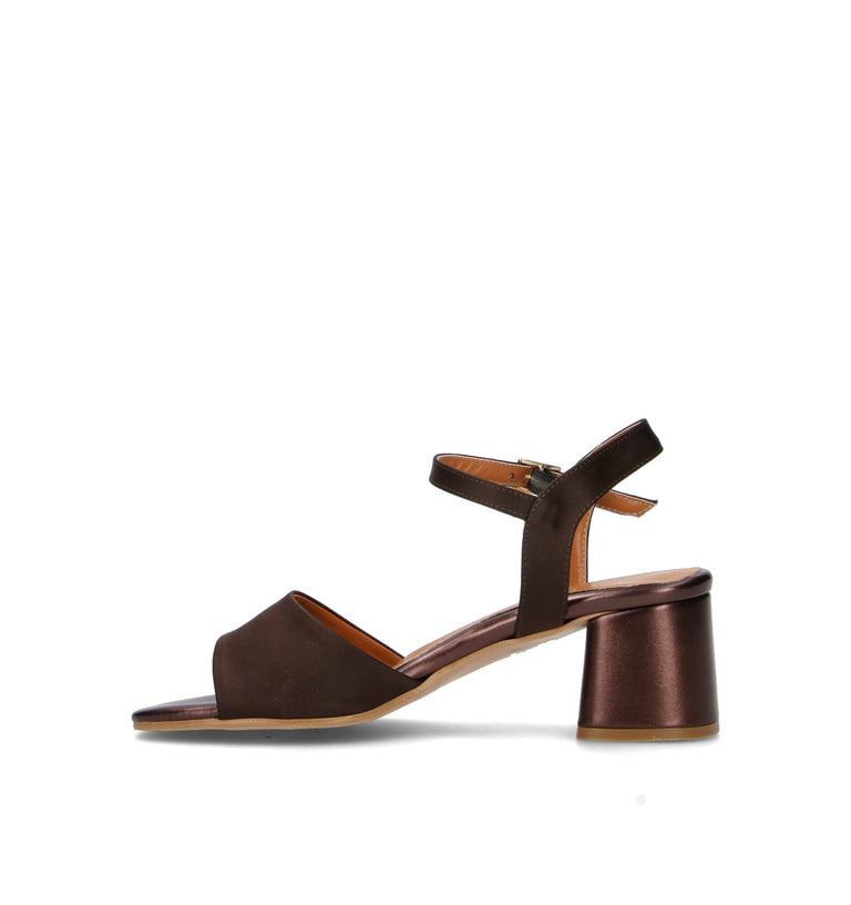 REBECCA VAN DIK Sandalo donna marrone