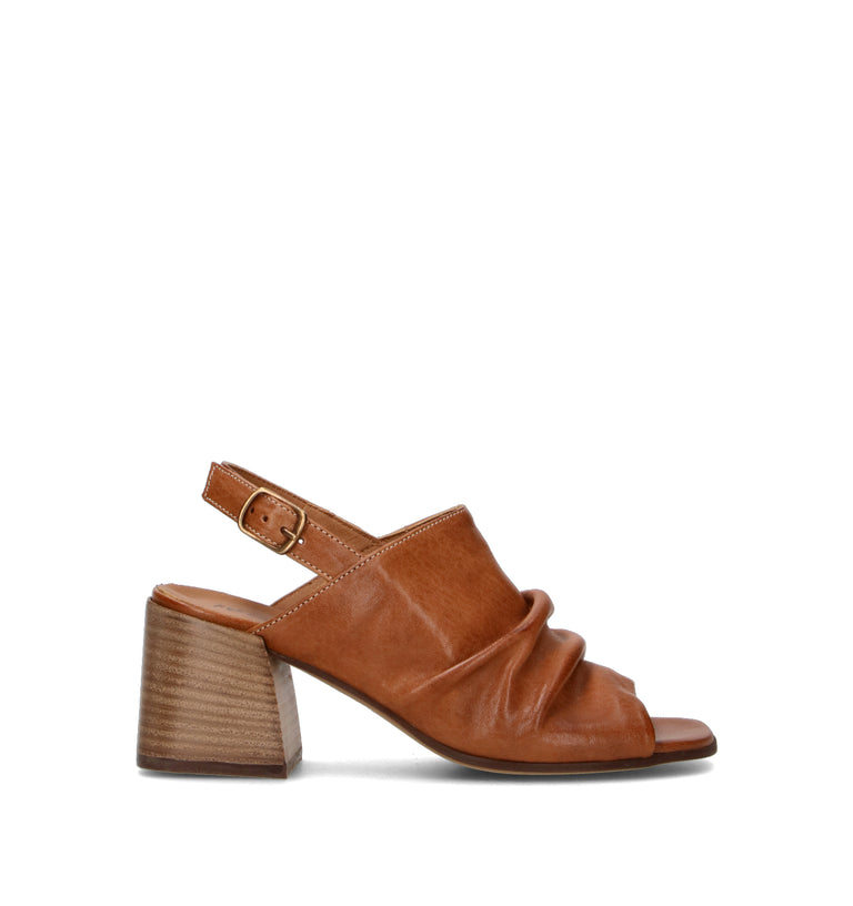 REBECCA VAN DIK Sandalo donna cuoio in pelle