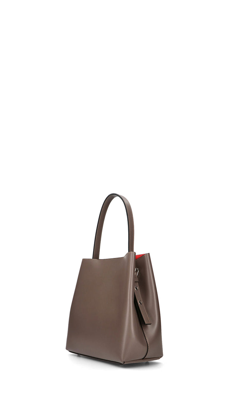 REBECCA VAN DIK Borsa donna taupe