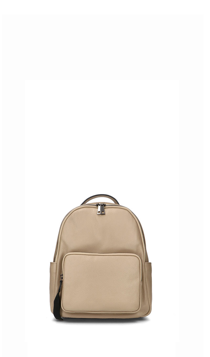 REBECCA VAN DIK Zaino donna beige