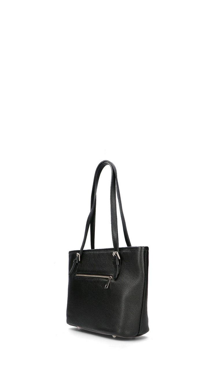 REBECCA VAN DICK Borsa donna nera con frange