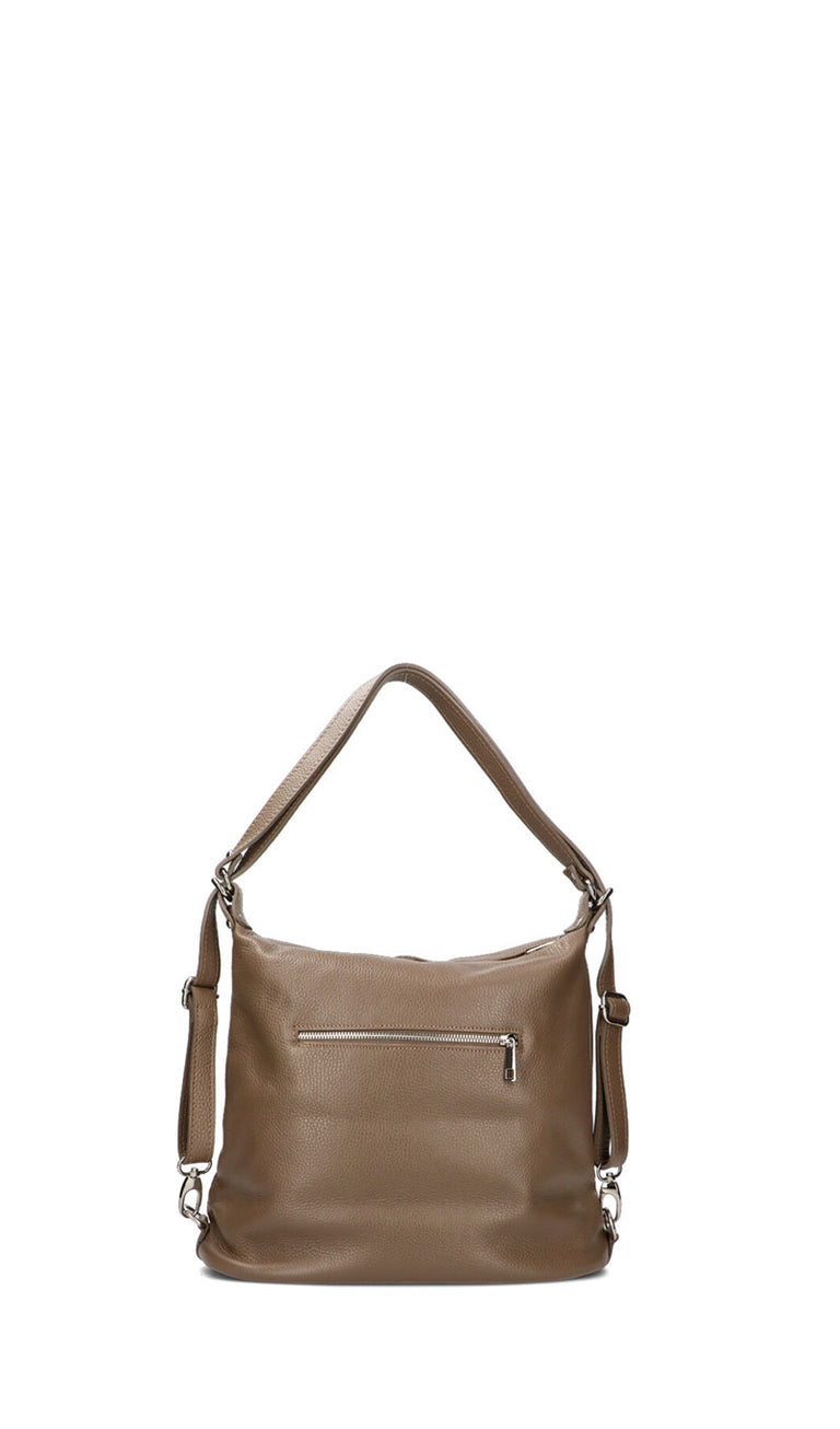 REBECCA VAN DICK Borsa donna taupe
