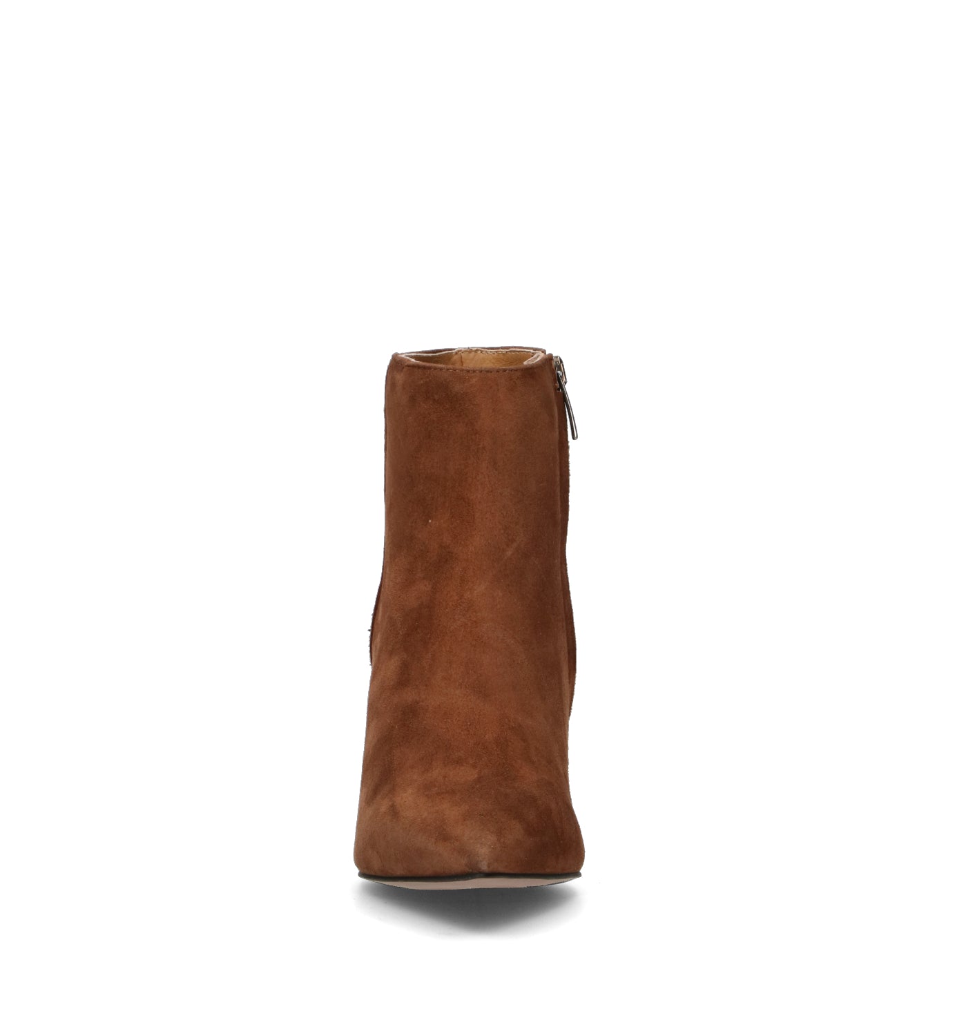 REBECCA VAN DIK Tronchetto donna marrone in suede
