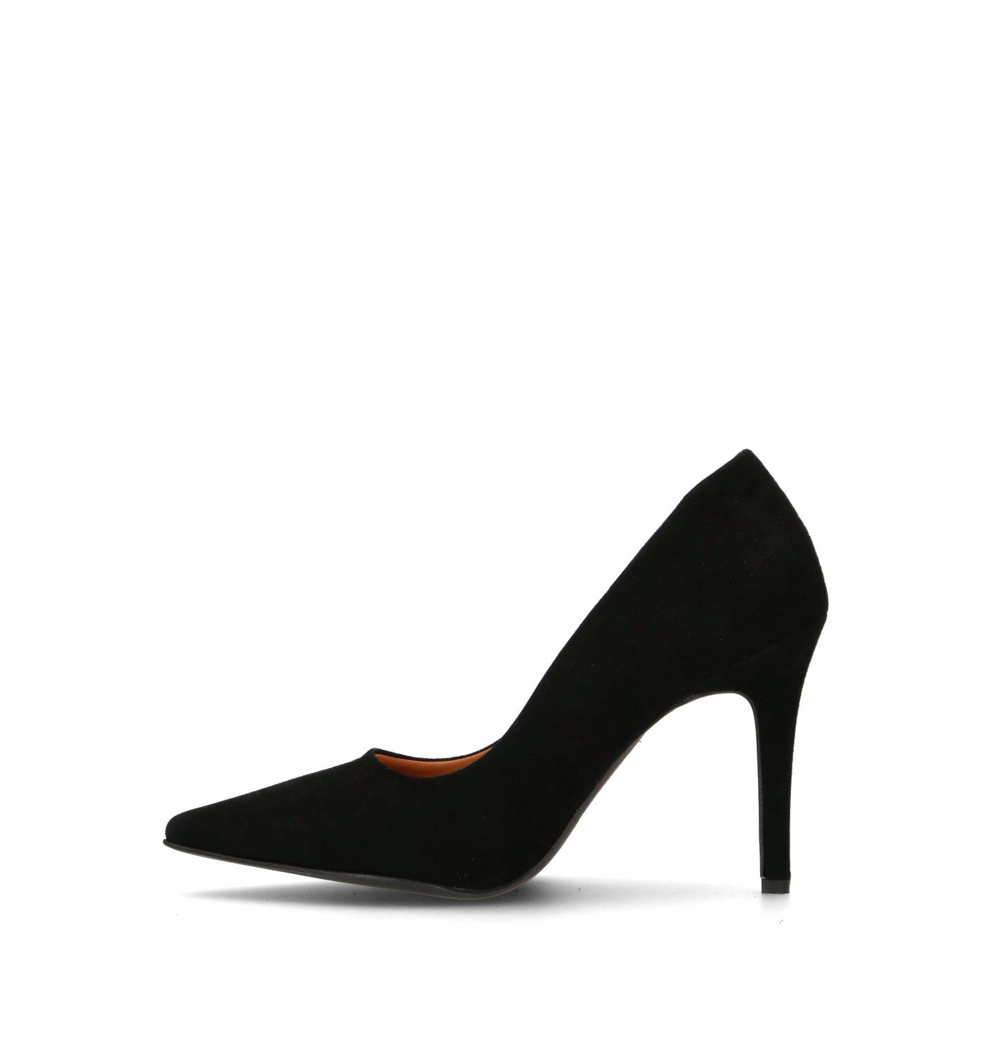 REBECCA VAN DIK Décolleté donna nera in suede