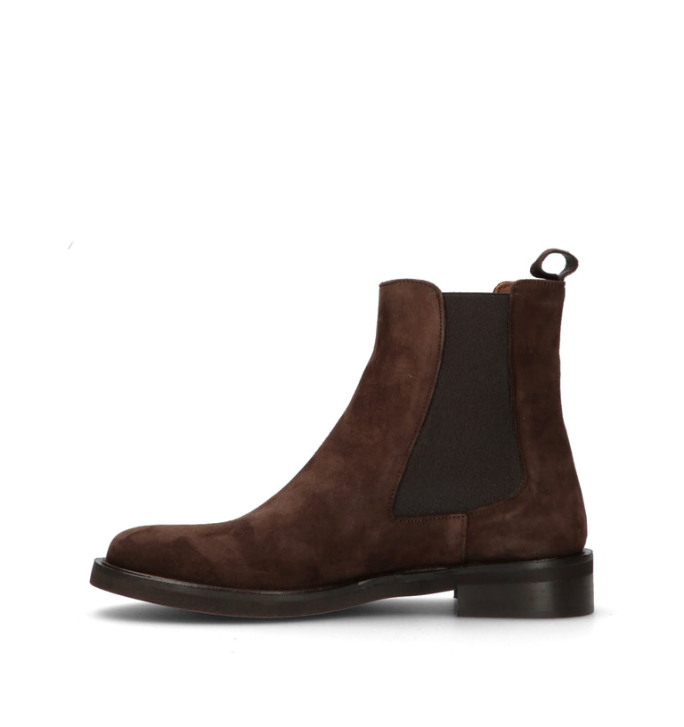 REBECCA VAN DIK Beatles donna testa di moro in suede