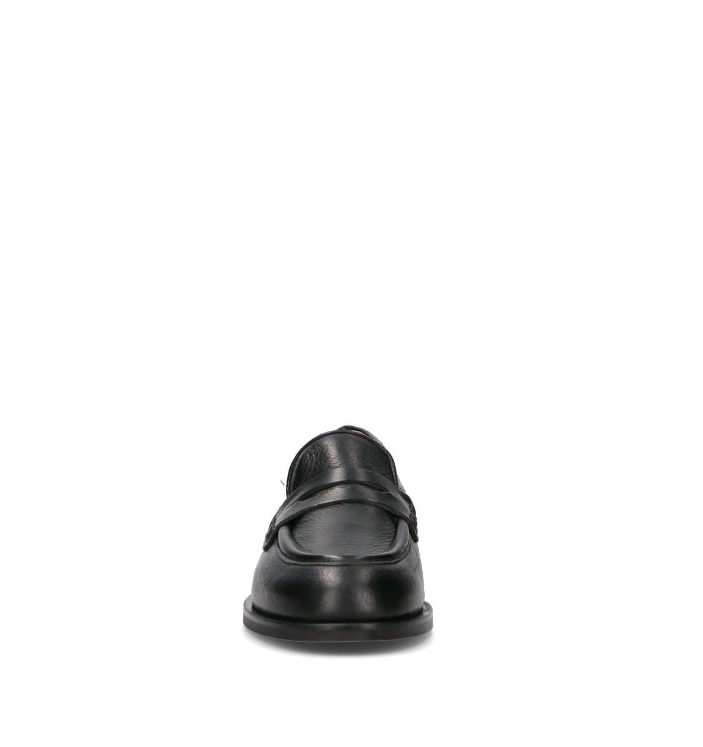 REBECCA VAN DIK Mocassino donna nero in pelle