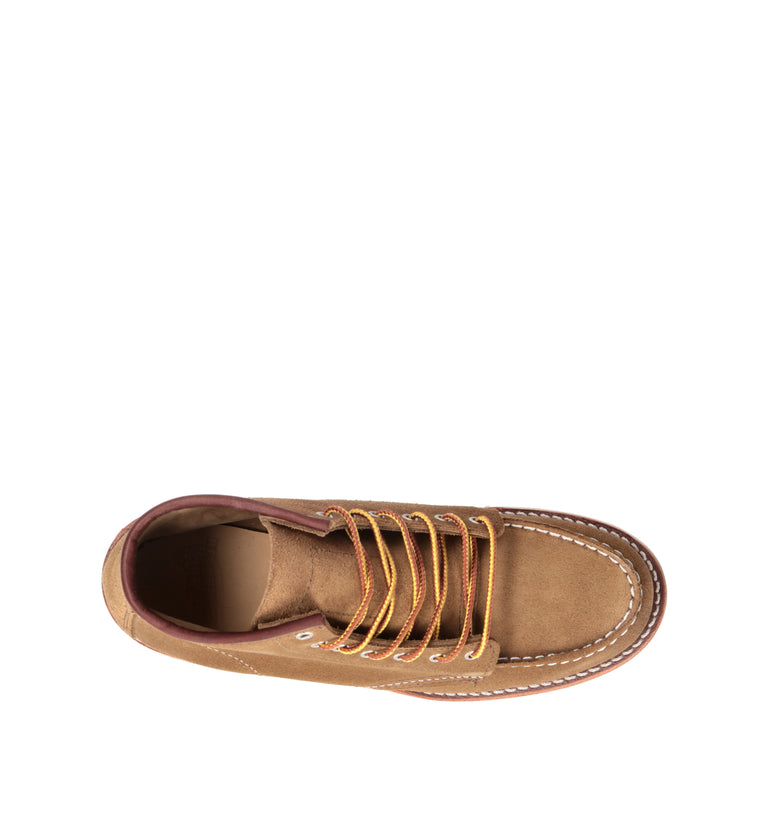 RED WING SHOES Polacco donna oliva in suede