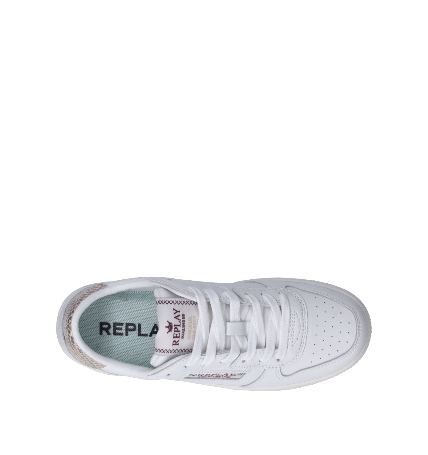 REPLAY Sneaker donna bianca