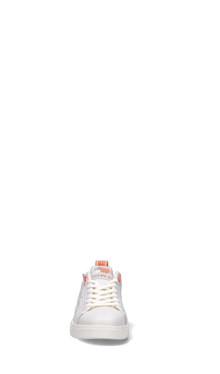 REPLAY Sneaker uomo bianca in pelle