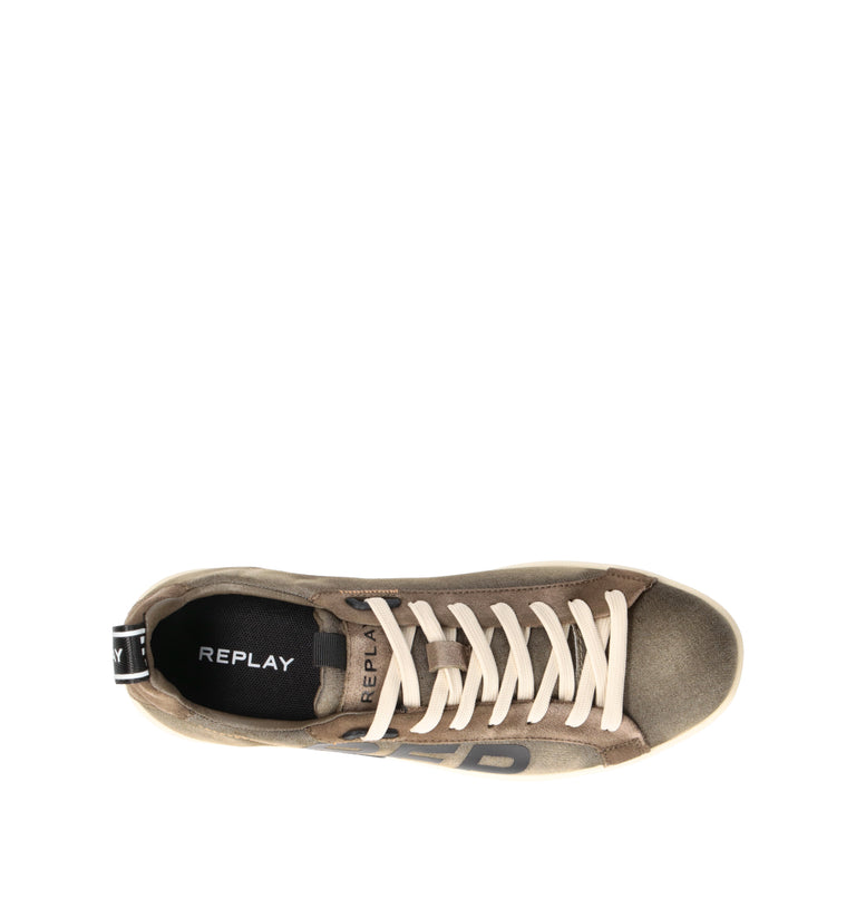 REPLAY Sneaker uomo verde oliva