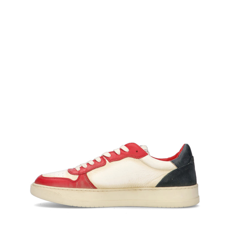 REPLAY Sneaker uomo panna/rossa