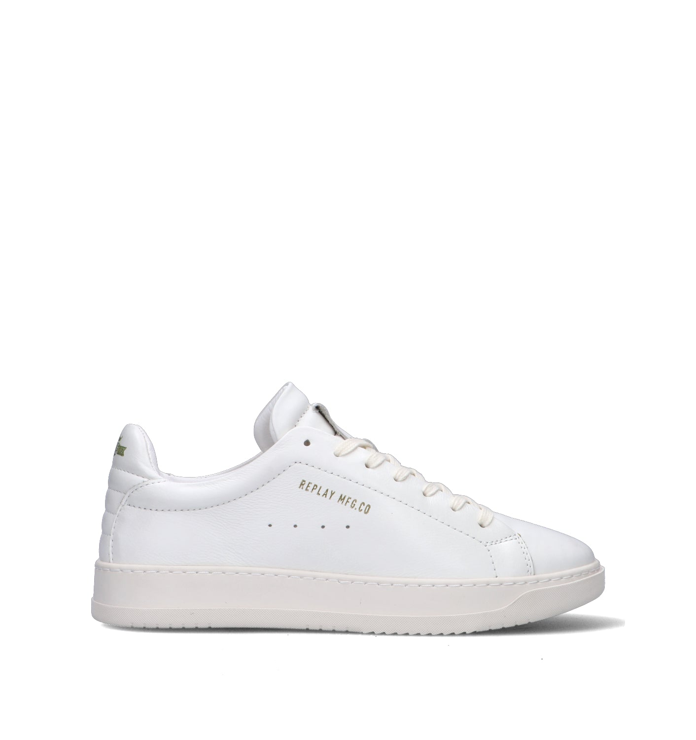 REPLAY Sneaker uomo bianca in pelle