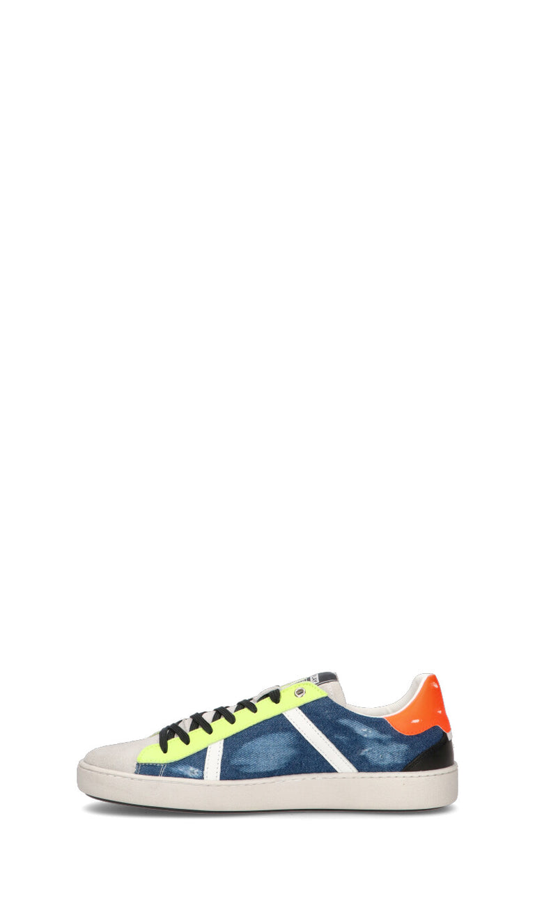 REPLAY Sneaker uomo denim in suede
