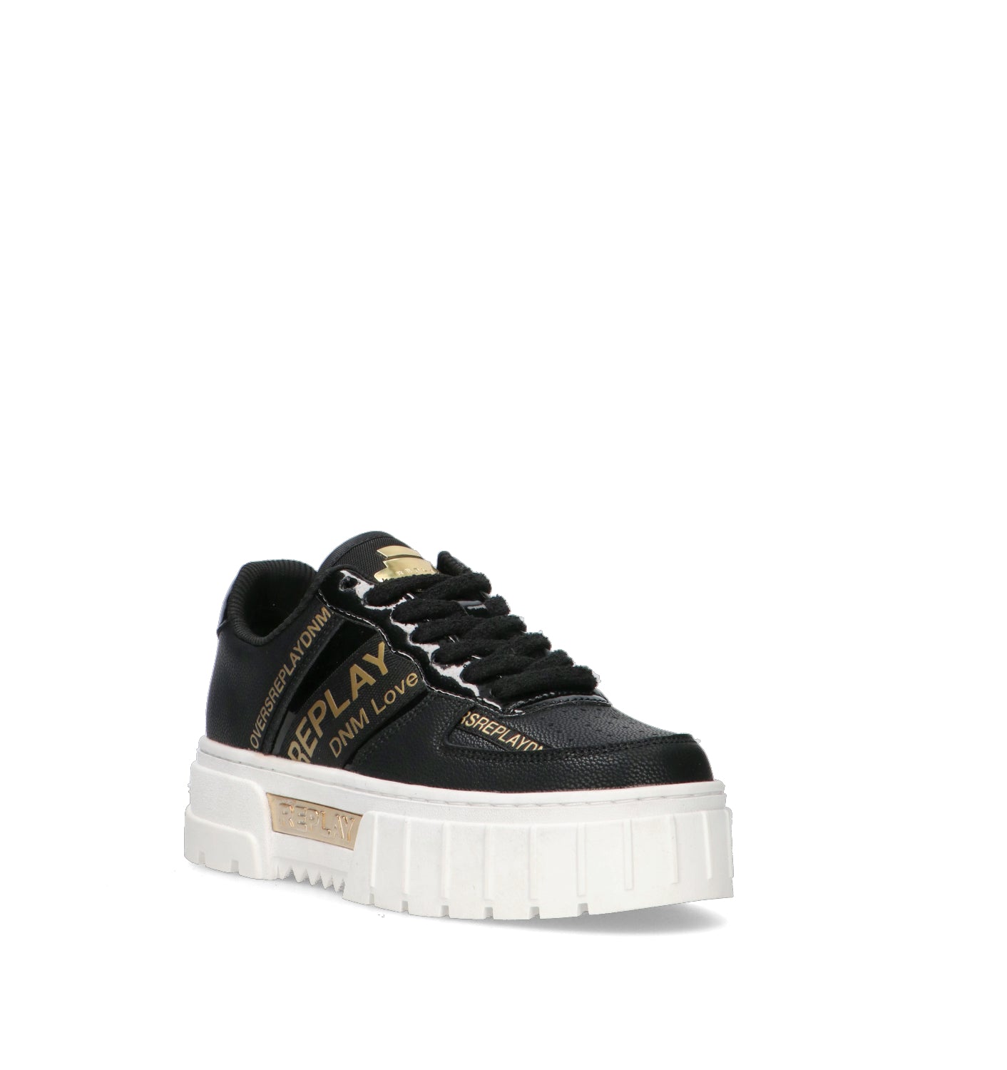 REPLAY Sneaker donna nera
