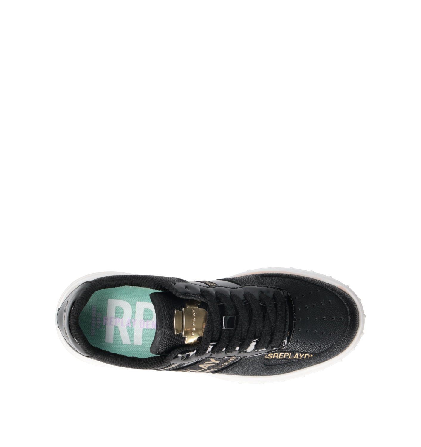 REPLAY Sneaker donna nera