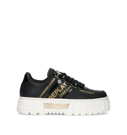 REPLAY Sneaker donna nera