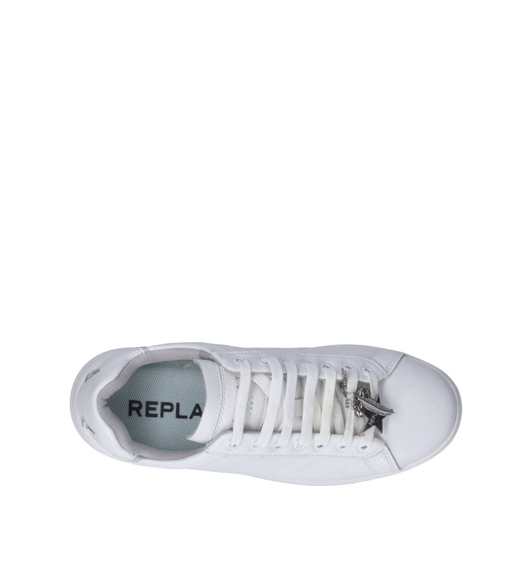 REPLAY Sneaker donna bianca