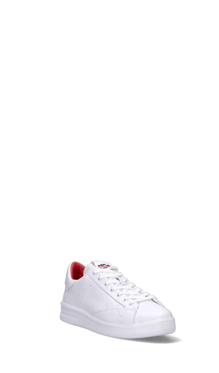 REPLAY Sneaker uomo bianca in pelle