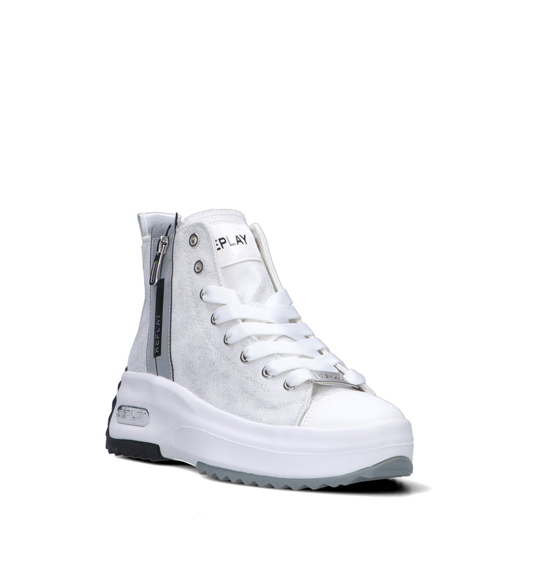 REPLAY Sneaker donna bianca