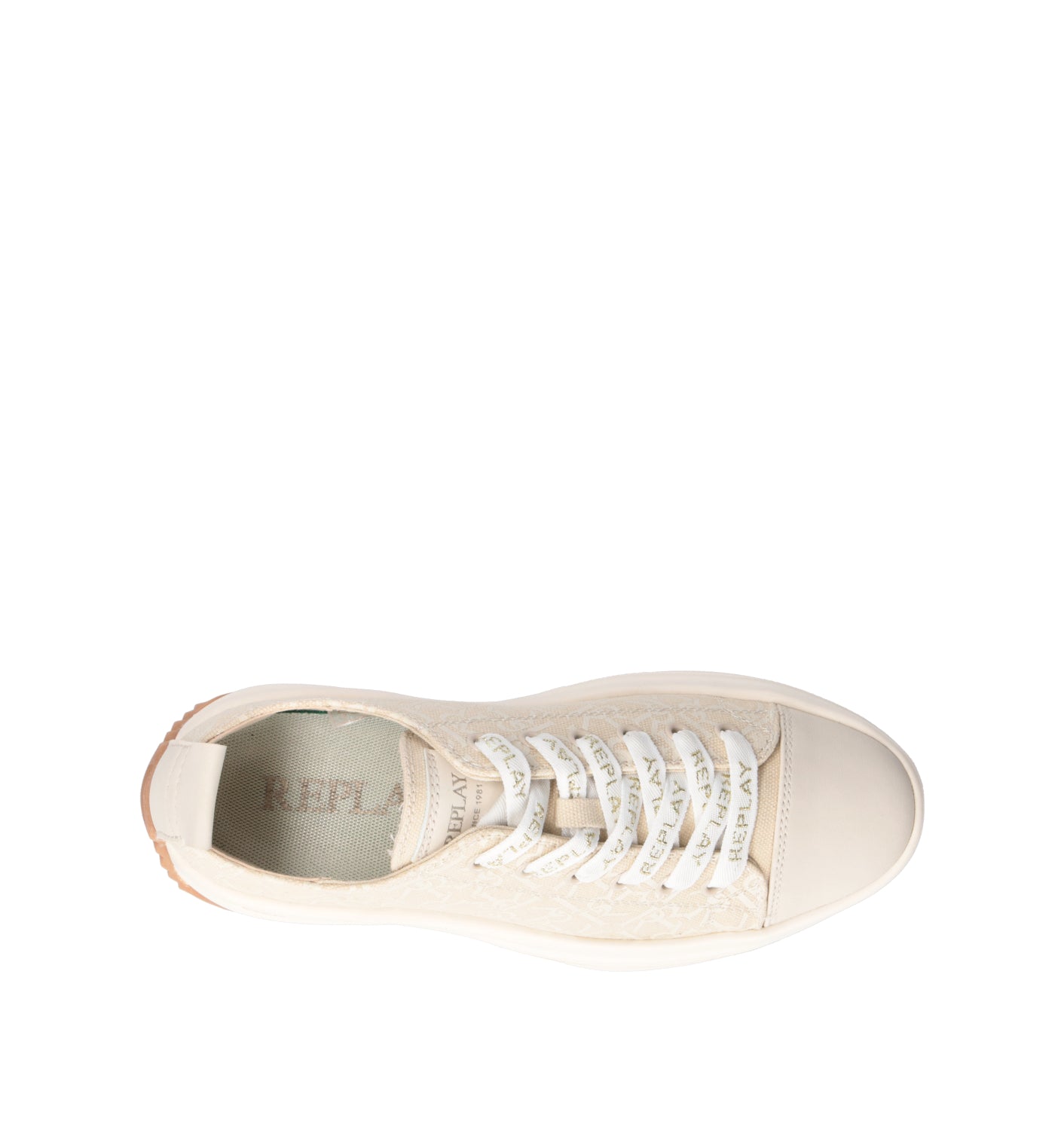 REPLAY Sneaker donna panna