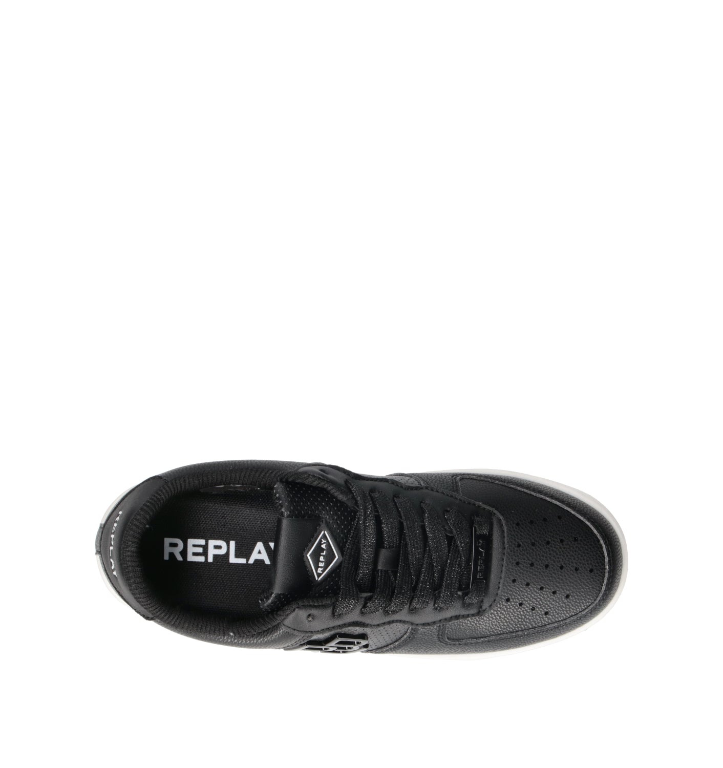 REPLAY Sneaker donna nera