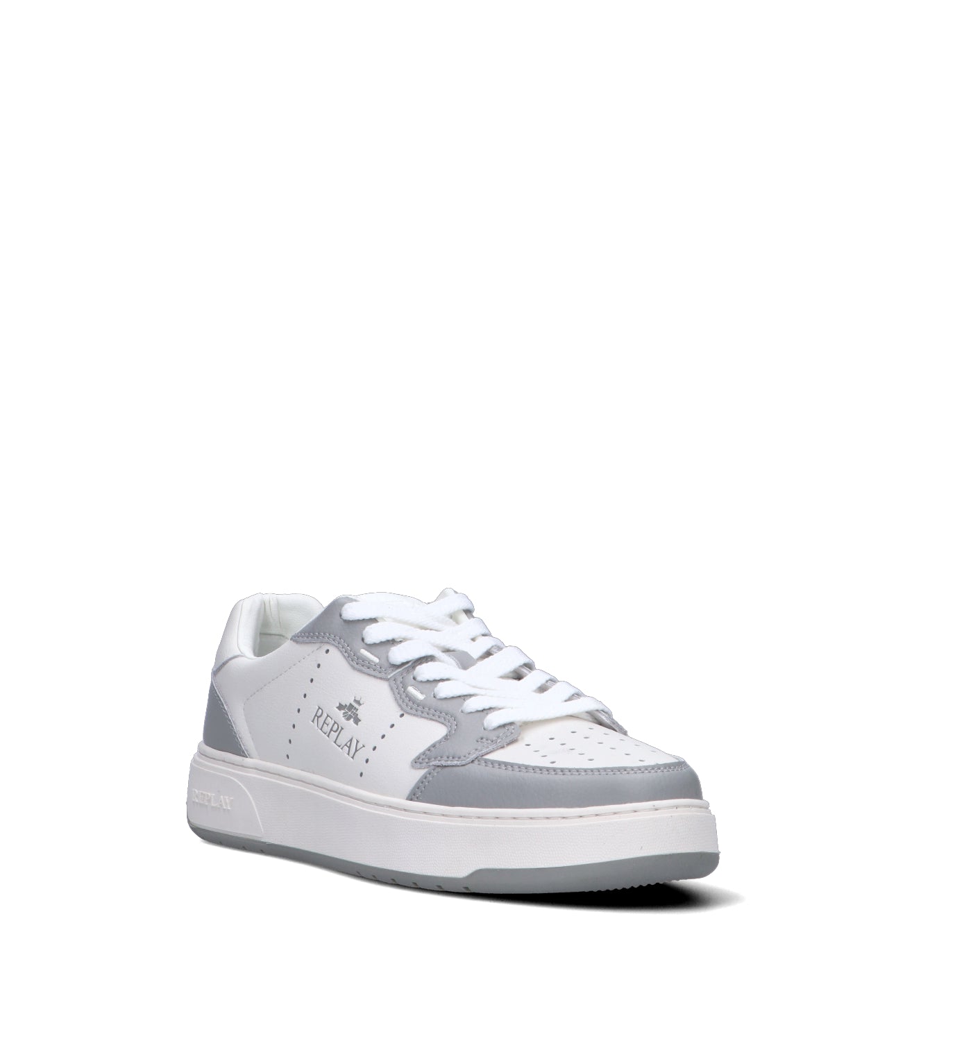 REPLAY Sneaker uomo bianca/grigia