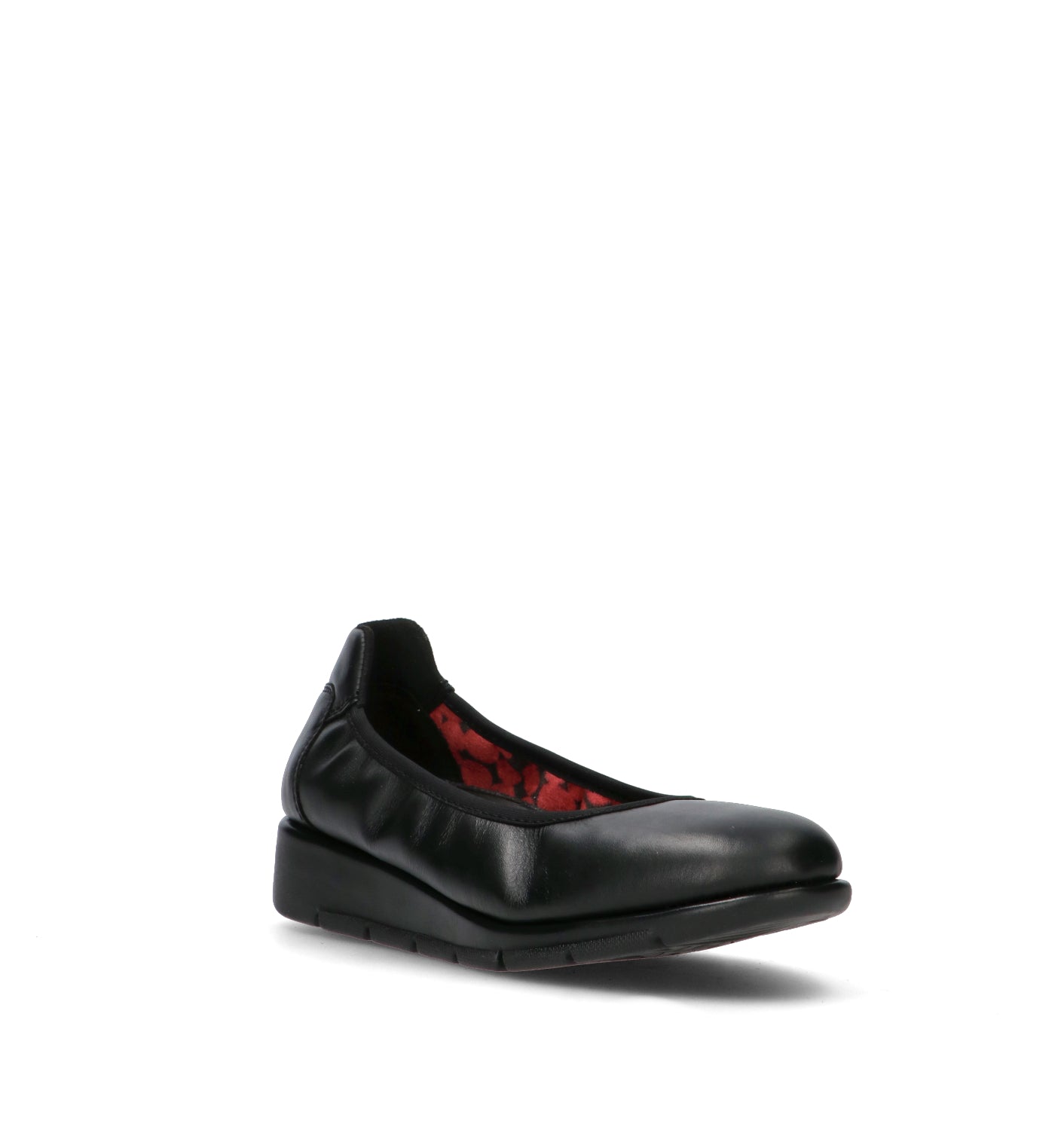 SAYDO Scarpa comfort donna nera in pelle