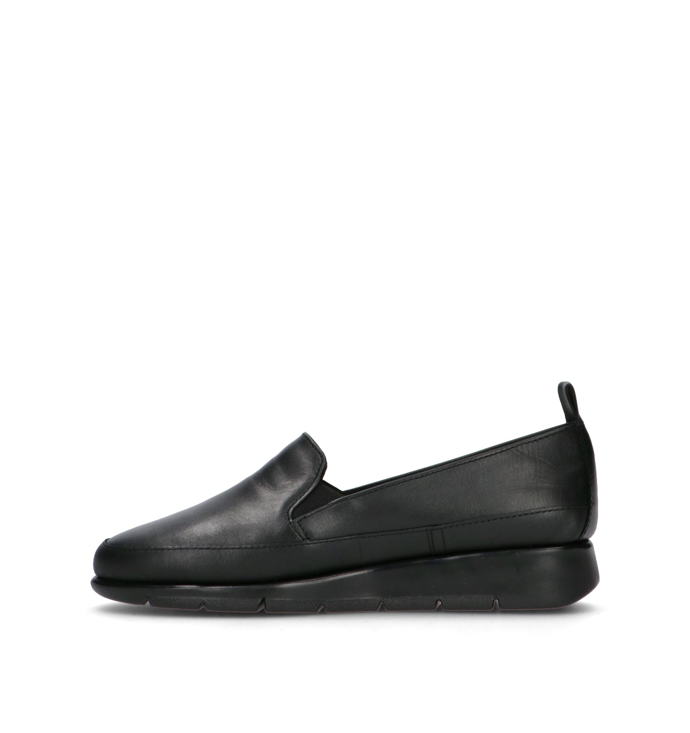 SAYDO Scarpa comfort donna nera in pelle