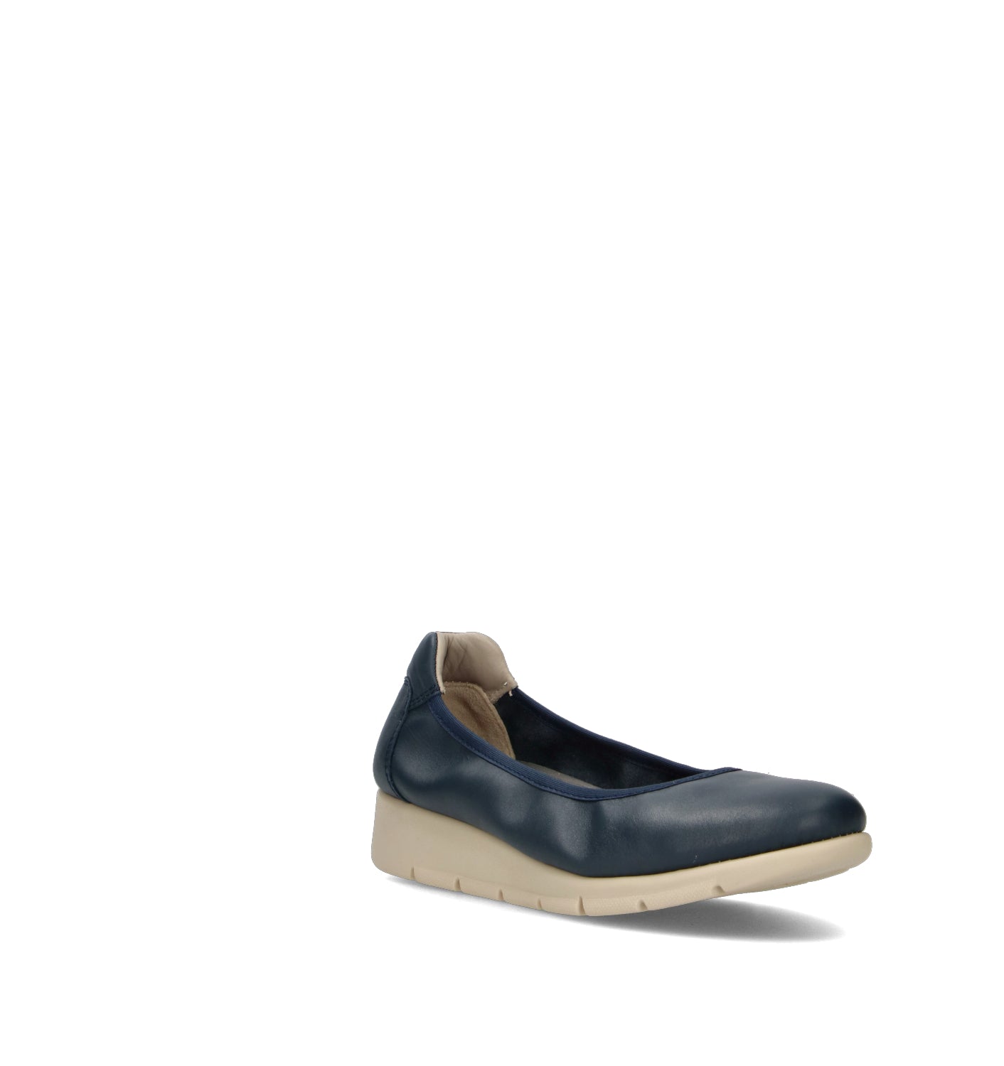 SAYDO Ballerina donna navy in pelle