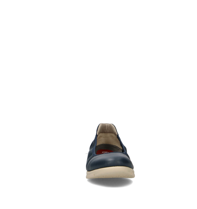 SAYDO Ballerina donna navy in pelle