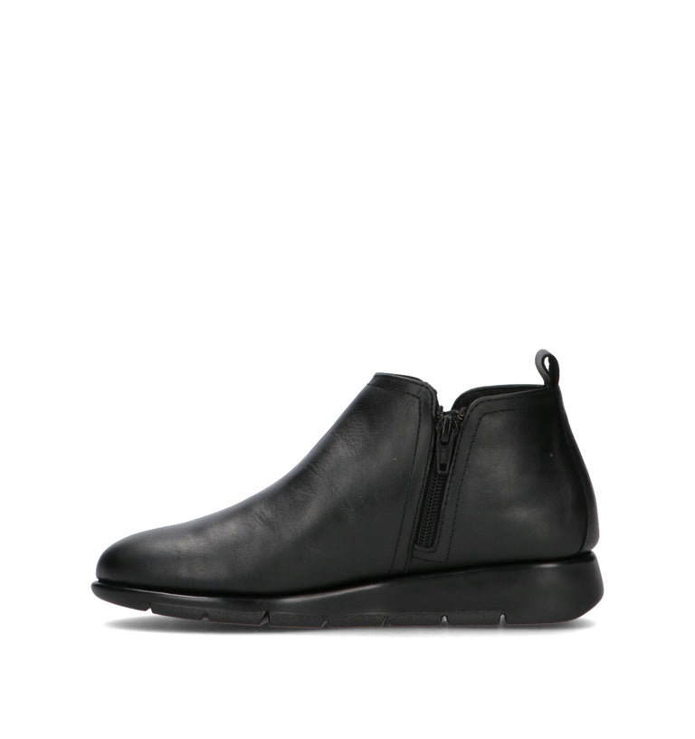 SAYDO Scarpa comfort donna nera in pelle