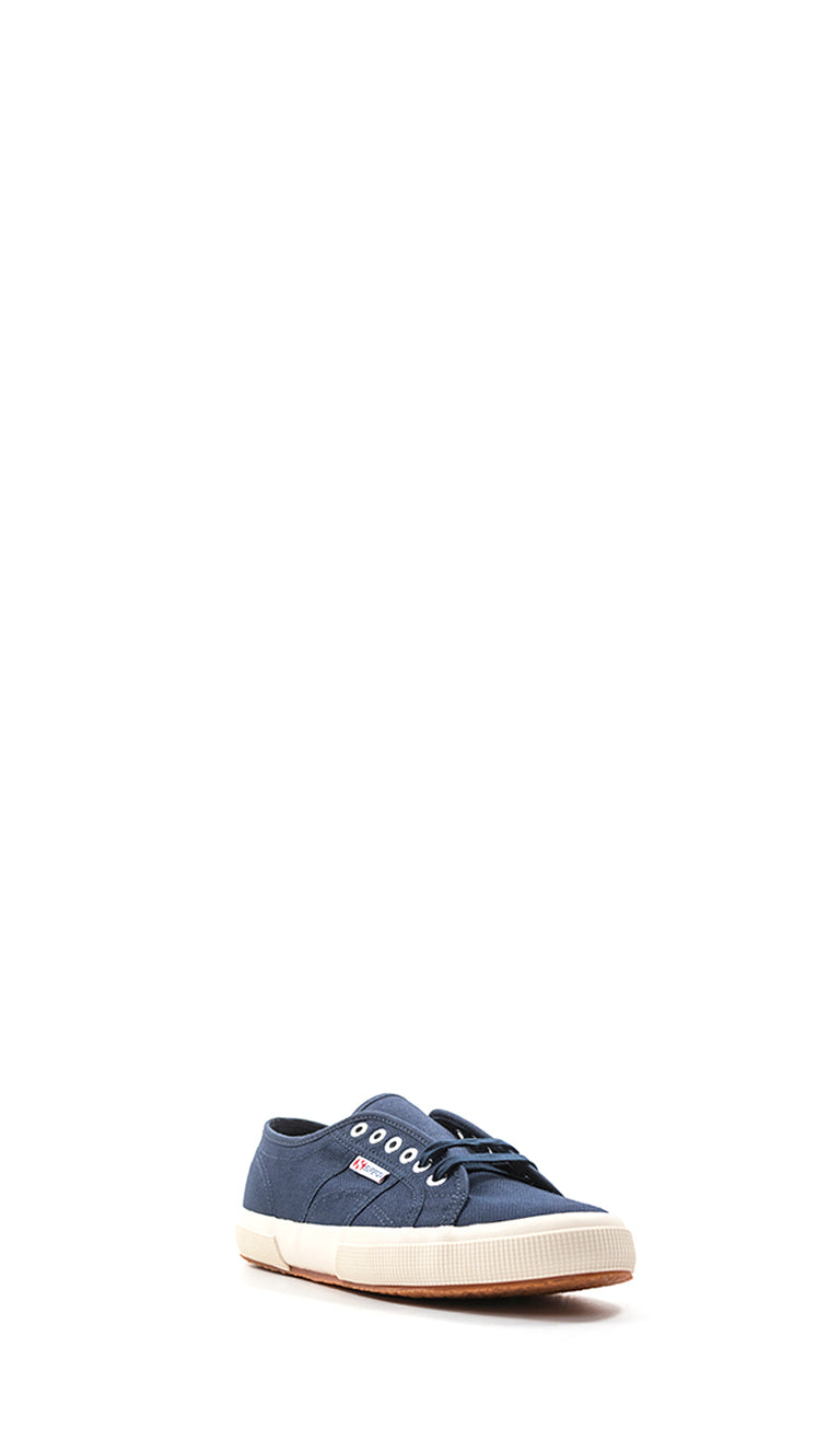 SUPERGA Sneaker donna blu in tessuto